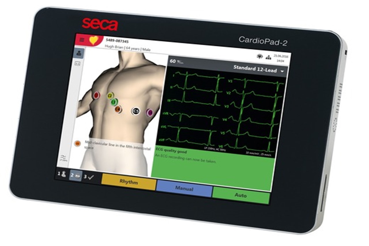 11842 seca  Cardio Pad-2 screen graphs  Thumbnail0