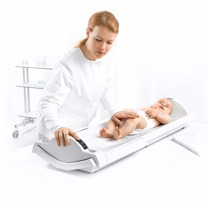 Approved baby weighing scale ADE M118000-01 with digital length measure